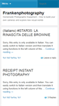 Mobile Screenshot of frankenphotography.com